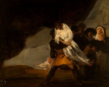 Francisco José de Goya y Lucientes - The Hanged Monk - 1936.225 - Art Institute of Chicago