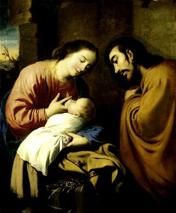 Francisco de Zurbarán - The Holy Family - WGA26068