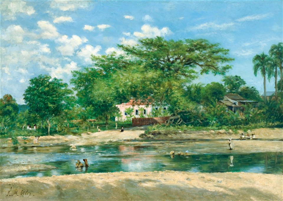 Francisco Oller - La ceiba de Ponce