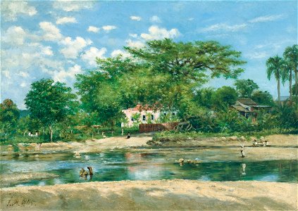 Francisco Oller - La ceiba de Ponce