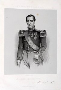 Francisco de Lima e Silva - Litografia