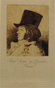 Francisco Goya y Lucientes, Pintor (Autorretrato)
