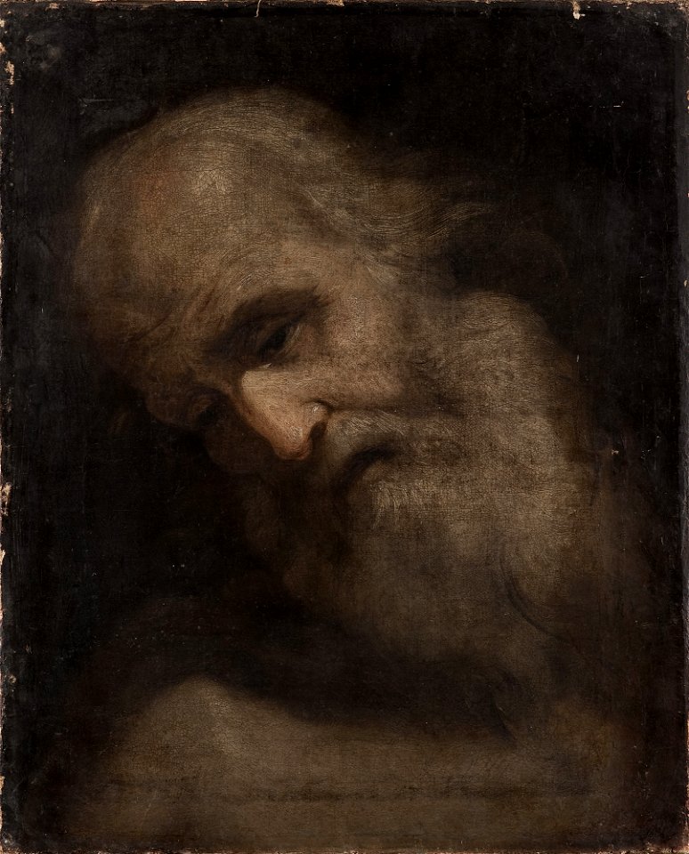 Franciszek Lekszycki - Head of St. Francis Seraph - MP 3079 MNW - National Museum in Warsaw