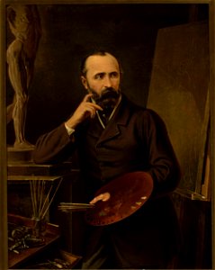Franciszek Mielnicki - Posthumous portrait of Józef Simmler - MP 2392 - National Museum in Warsaw