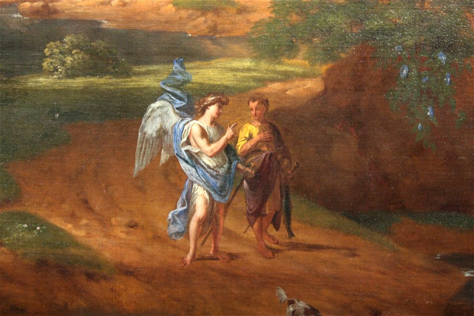 Francisque Millet - Le départ de Tobie 02