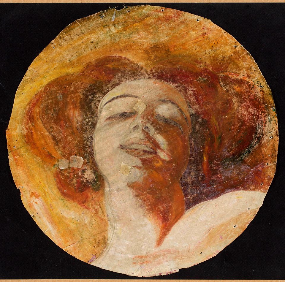 Franciszek Żmurko - Head of a red-haired woman - MP 3272 MNW - National Museum in Warsaw