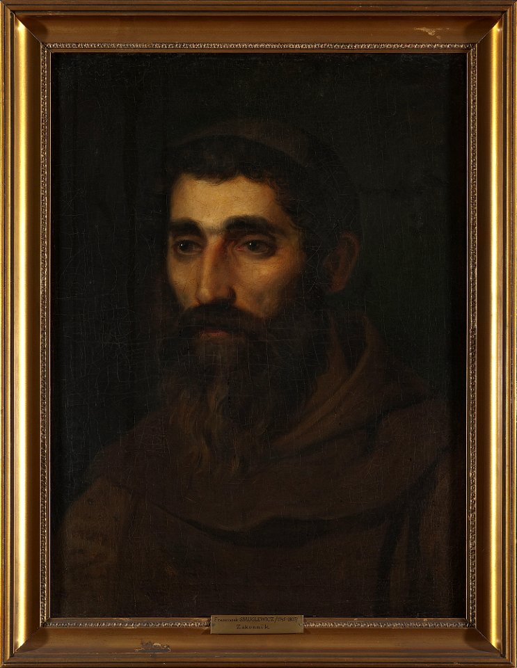 Franciszek Smuglewicz - Portrait of a monk - MP 3014 MNW - National Museum in Warsaw