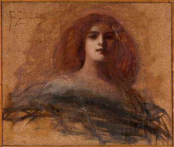 Franciszek Żmurko - Red-haired woman - MP 1227 MNW - National Museum in Warsaw