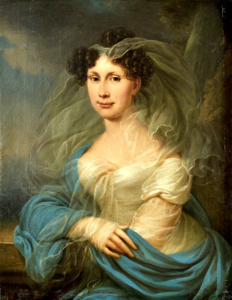 Franciszek Ksawery Lampi - Portret Emilii Bonin-Sławianowskiej