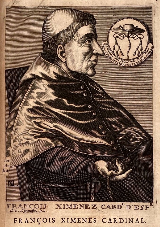 Francisco Jiménez de Cisneros, Spanish cardinal