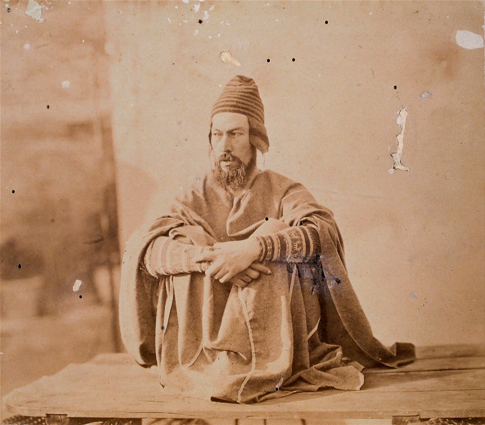 Francisco Laso - Self portrait in native costume - Google Art Project
