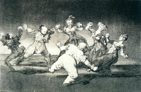 Francisco José Goya y Lucientes - Disparate Alegre (Merry Folly) - Google Art Project