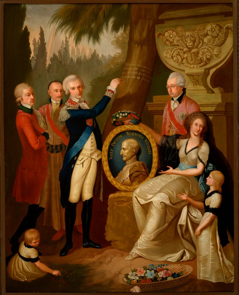 Franciszek Smuglewicz - Portrait of the Prozor family - MP 225 - National Museum in Warsaw