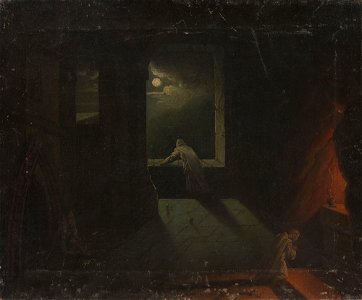 Franciszek Ksawery Lampi - Monastery scene II - MP 3045 MNW - National Museum in Warsaw