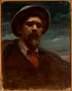 Franciszek Żmurko - Self-portrait - MP 1229 MNW - National Museum in Warsaw