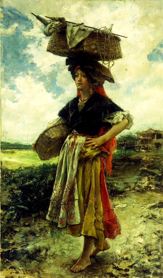 Francisco Pradilla y Ortiz - Partiendo