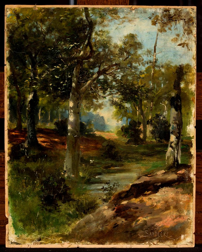 Franciszek Władysław Sandecki - Landscape - MP 3505 MNW - National Museum in Warsaw