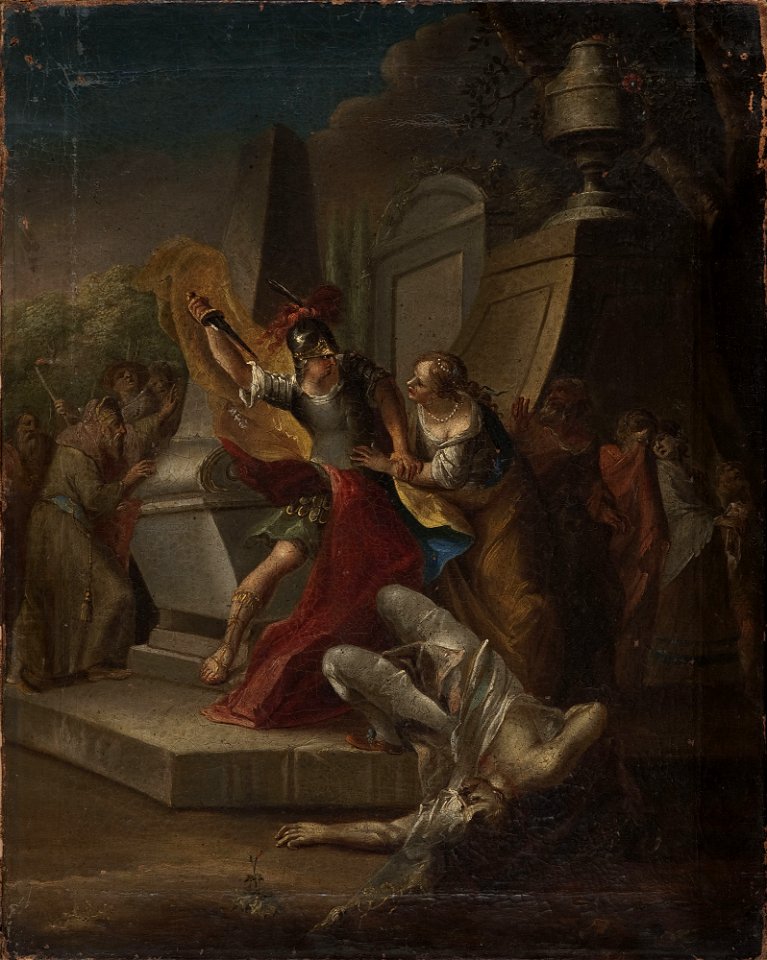 Franciszek Smuglewicz - Scene of the crime - MP 3438 MNW - National Museum in Warsaw