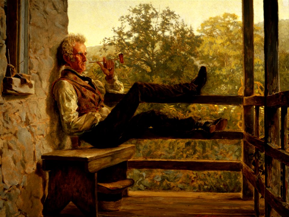 Frank Blackwell Mayer - Independence (Squire Jack Porter) - Google Art Project