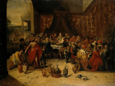 Frans II Francken - Marriage at Cana (Hermitage)