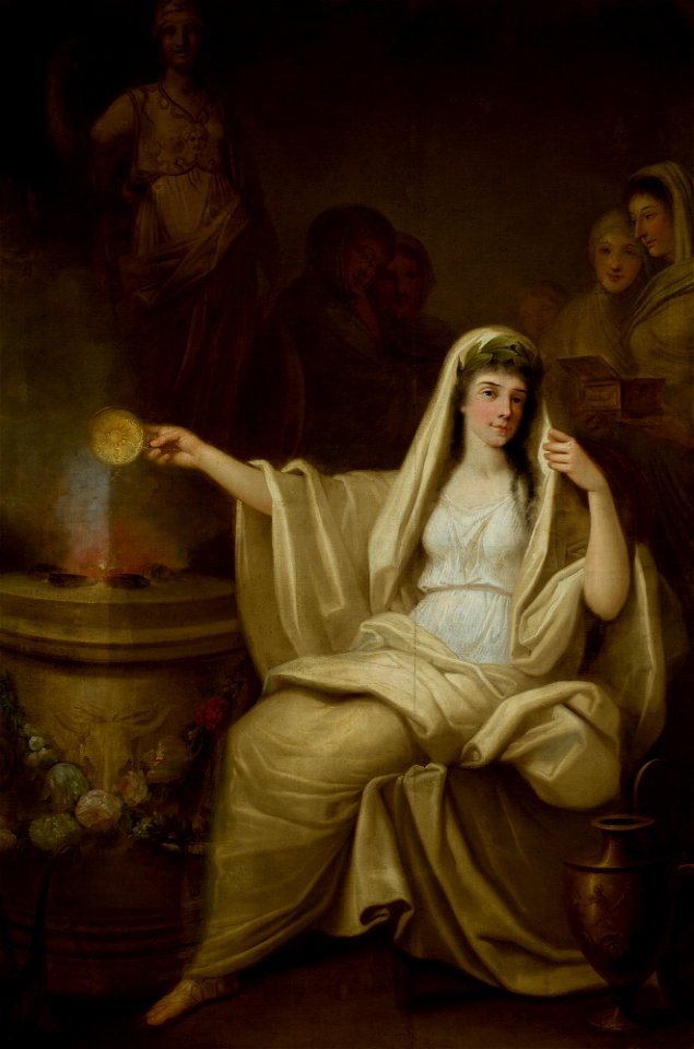 Franciszek Smuglewicz - Offering of a Vestal - MNK II-a-1128 - National Museum Kraków