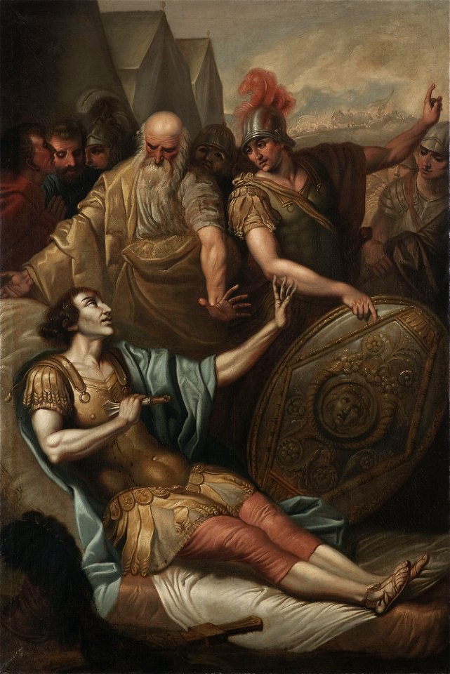 Franciszek Smuglewicz - Death of Epaminondas - MP 5367 MNW - National Museum in Warsaw