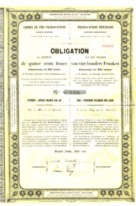 Franco-Suisse Eisenbahn 1868