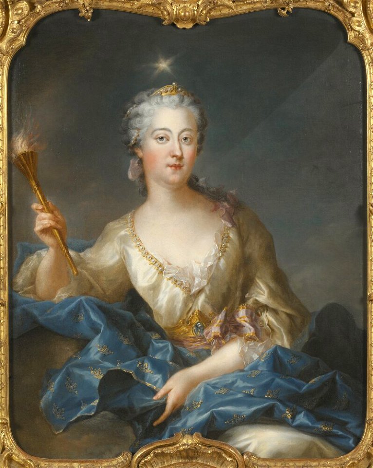 Francois Adrien Grasognon Latinville - Lovisa Ulrika, as Aurora - NMGrh 4345 - Nationalmuseum