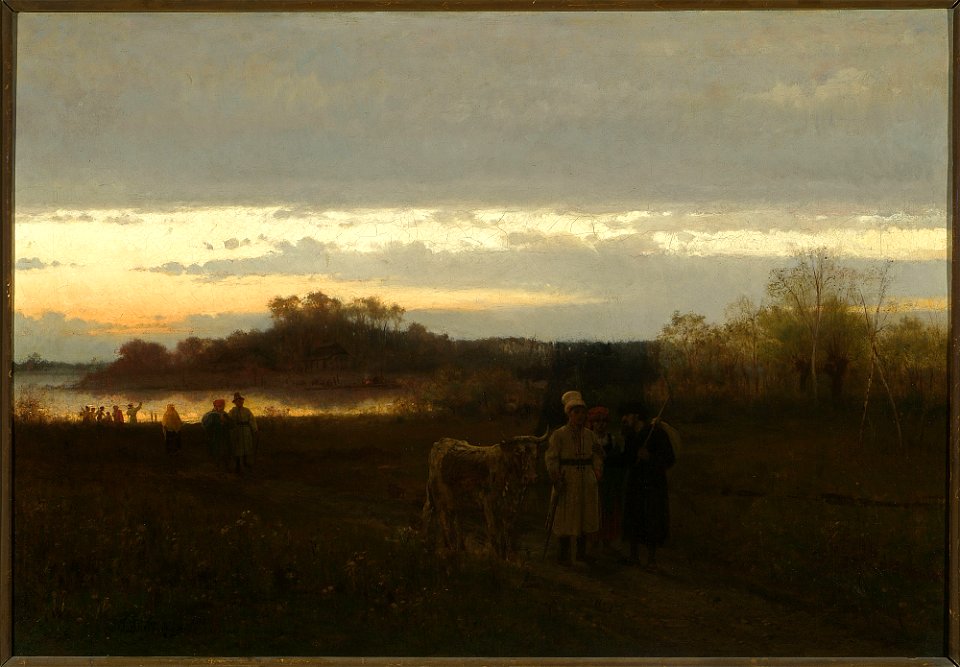 Franciszek Streitt - On the way to the fair - MP 2286 - National Museum in Warsaw