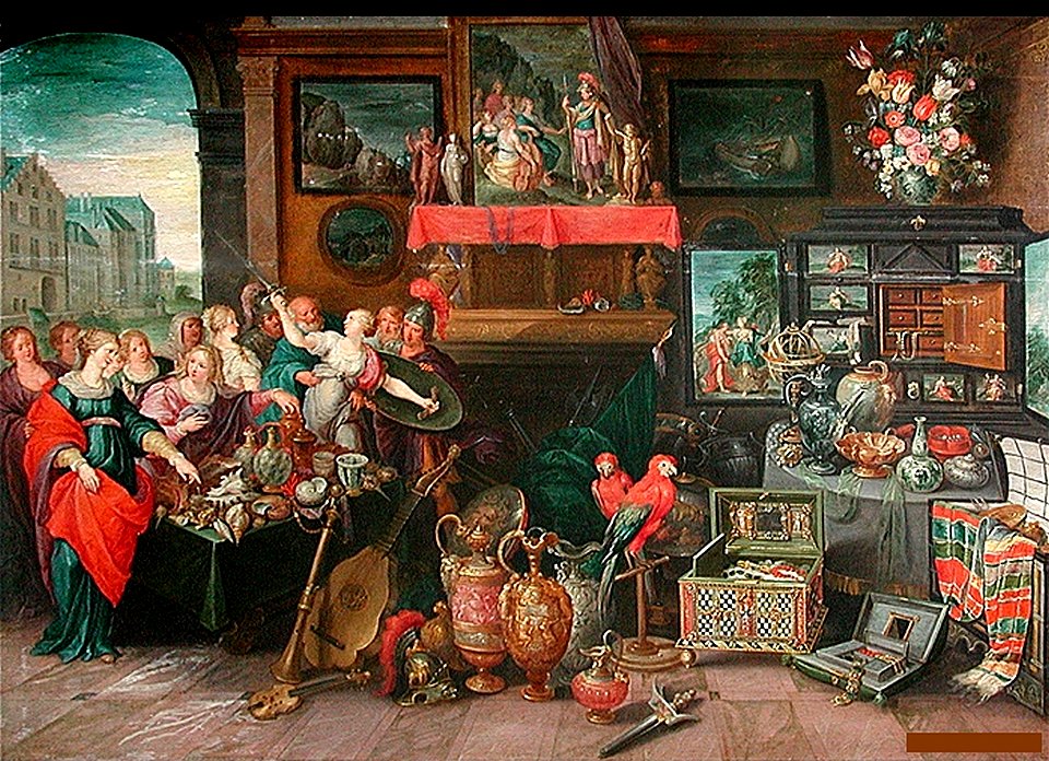 Francken, Frans 2 — Ulysse reconnaissant Achille parmi les filles de Lycomède — 1601-1615