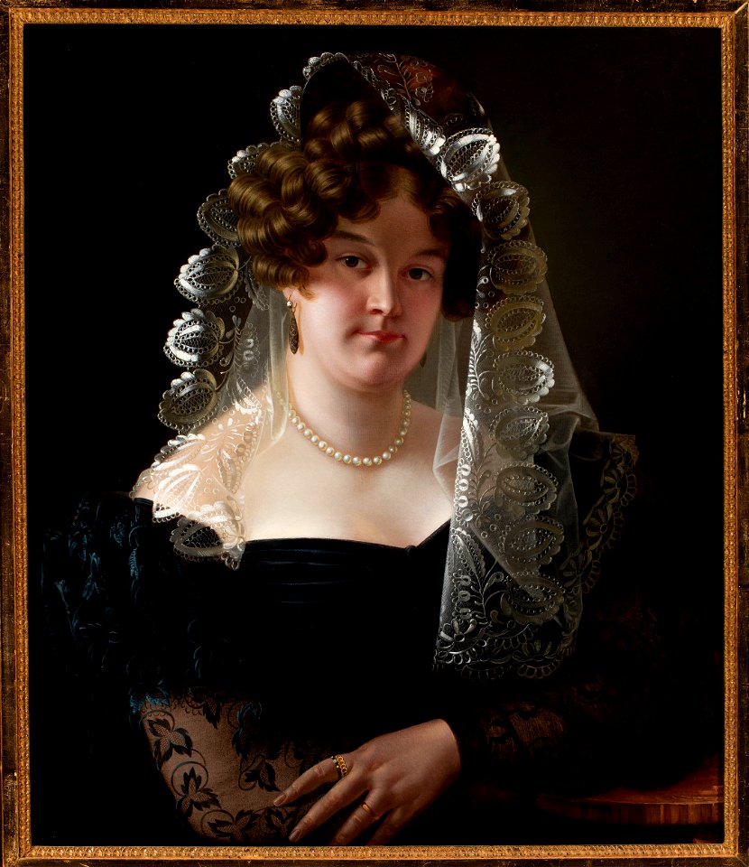 Franciszek Jan Pfanhauser - Portrait of Julia Wieman née Czaban - MP 302 - National Museum in Warsaw