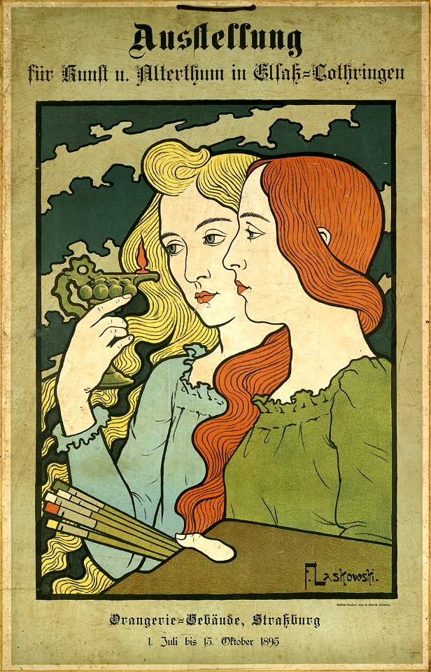 Francois Laskowski Ausstellung Straßburg 1895
