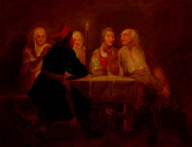 Franciszek Smuglewicz - Peasants in an Inn - MNK II-a-618 - National Museum Kraków