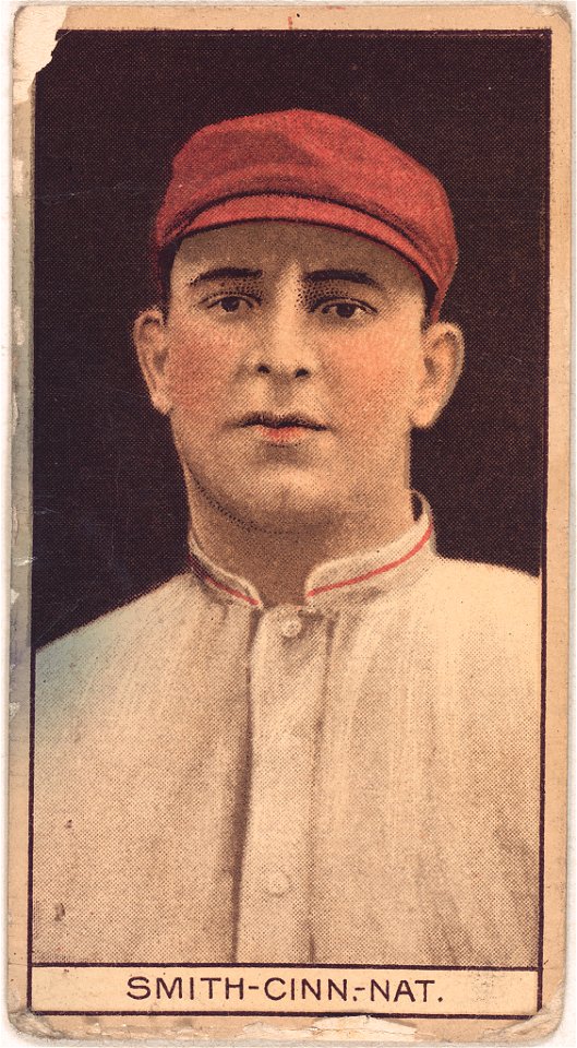 Frank E. Smith, Cincinnati Reds, baseball card portrait LCCN2008677979