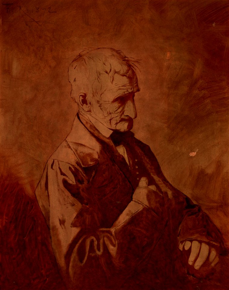 Franciszek Tepa - Portrait of Artist’s Father - MNK II-a-172 - National Museum Kraków