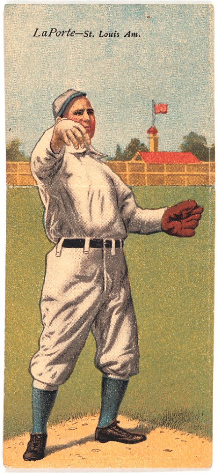 Frank B. LaPorte-James Stephens, St. Louis Browns, baseball card portrait LCCN2007683894