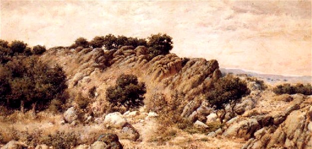 Paisaje de Torrelodones franco cordero