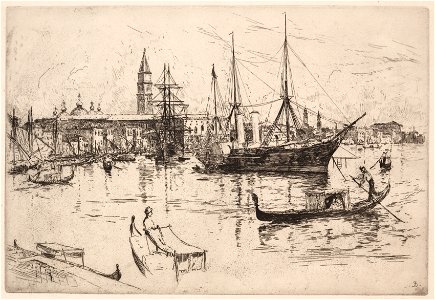 Frank Duveneck (American, 1848-1919) - Laguna, Venice - 1923.1114 - Cleveland Museum of Art