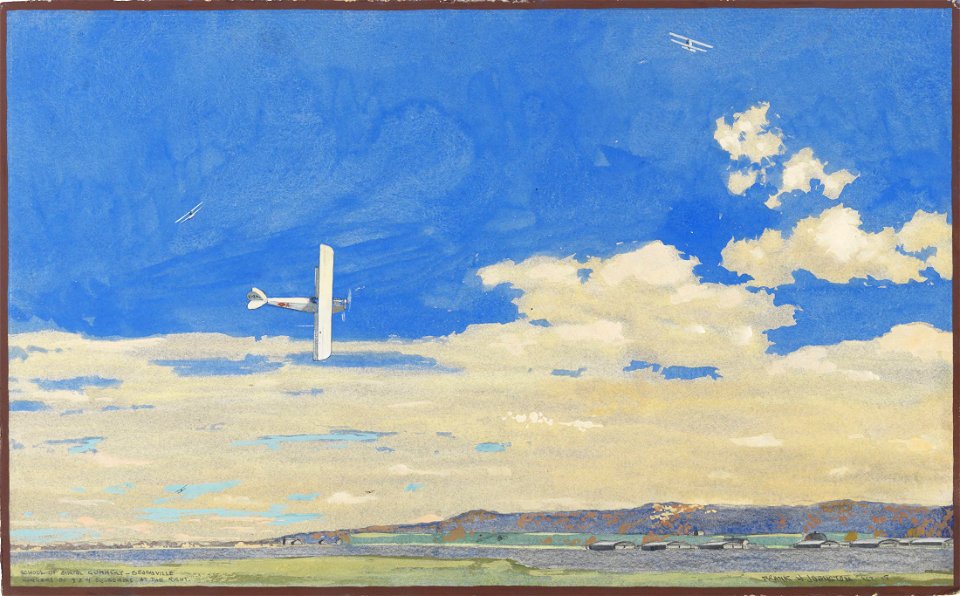 Frank Johnston-SCHOOL OF AERIAL GUNNERY (CWM 19710261-2414)