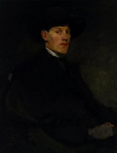 Frank Duveneck - Portrait of a young men