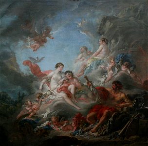 Francois Boucher - Les forges de Vulcan - 1757