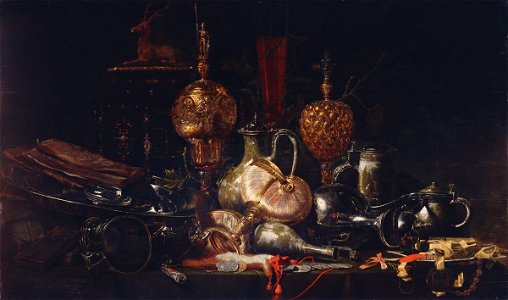Francois Ryckhals - Sumptuous Still Life 97
