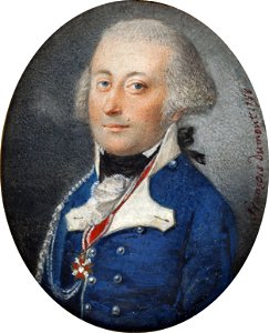 Francišak Ksavery Sapieha. Францішак Ксавэры Сапега (F. Dumont, 1788)
