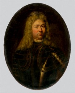 Francúzsky maliar z 18. storočia - Podobizeň šlachtica v parochni - O 1822 - Slovak National Gallery