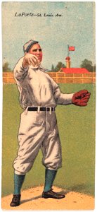 Frank B. LaPorte-James Stephens, St. Louis Browns, baseball card portrait LCCN2007683894
