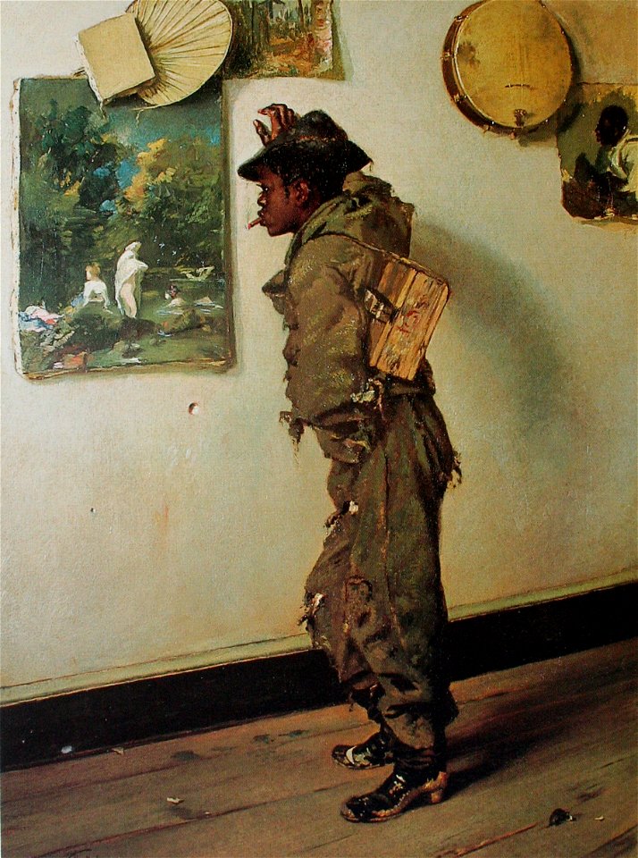 Frank Buchser Art Student or Ring Taste 1986