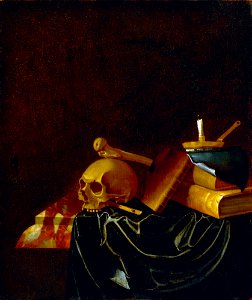 Francois van Daellen - Vanitas Still Life - 58.402 - Detroit Institute of Arts