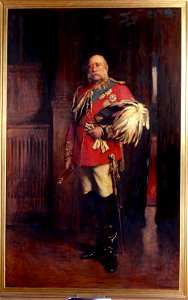 Frank Holl (1845-88) - Prince George, Duke of Cambridge (1819-1904) - RCIN 405908 - Royal Collection