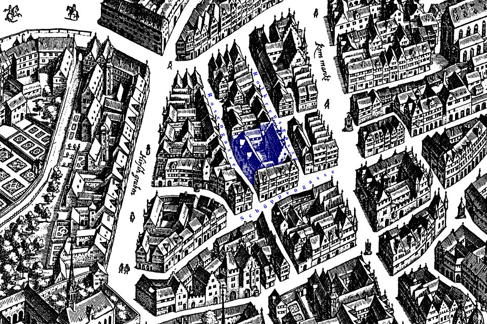 Frankfurt Am Main-Grosser Speicher-Merian1628