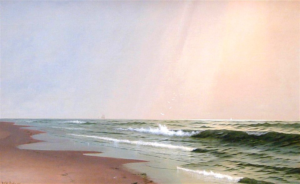 Frank Knox Morton Rehn - A Passing Shower - 1917.353.1 - Reading Public Museum